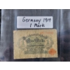 Image 3 : Lot of Three Assorted German Paper Currency Notes Dating Back to 1914- 1 & 20 Mark With 2 Rentenmark