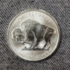 Image 3 : One Troy Ounce .999 Fine Silver Indian Buffalo Round ~ MINT UNCIRCULATED SILVER!