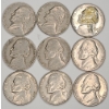Image 1 : Assorted Years P Mint Mark United States Jefferson Nickels - Face Value: $0.45
