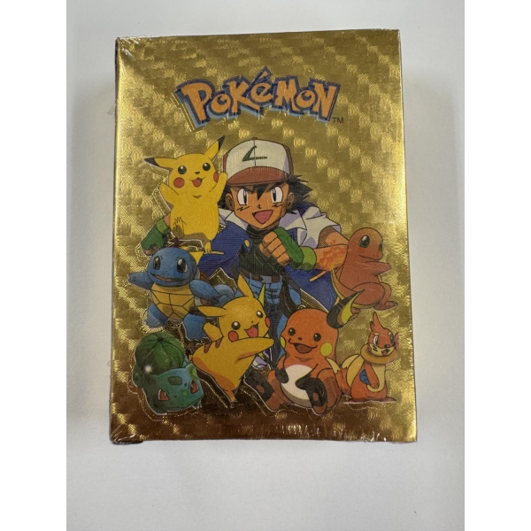 Sealed Pokemon Gold Foil Trading 55 Card Set - Limited Edition Set - Mint Condition