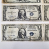 Image 4 : Lot of 6 United States Blue Seal $1 Silver Certificates - Face Value $6.00