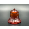 Image 2 : Degenhart 1776-1976 Ruby Red Glass Liberty Bell ~2 inches