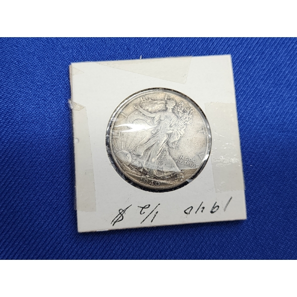 1940 90% Silver Walking Liberty Half Dollar
