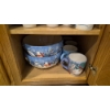 Image 4 : Cupboard Full Of Snowmen Plates Bowls Etc - Too Many to Count