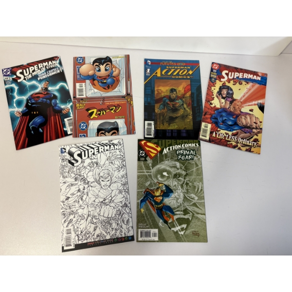Superman  Comics - Set of 6 Comics - Primal Fear - DC Comics - The Man of Steel, War Crimes