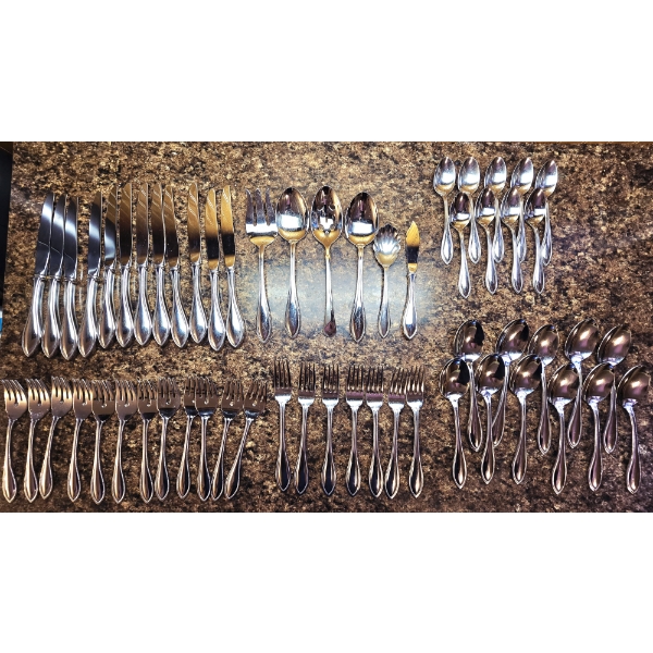 Incomplete Silverware Set - Stainless Steel Oneida