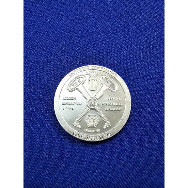 1oz .999 Fine Silver Bullseye Chautauqua Silver Works - "Enforced Compliance" 
