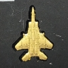 Image 2 : 1/20 Gram .999 Fine Gold F-15 EAGLE SHAPED BAR ~ 1/20 Gram of GOLD ~ In Protective Case!