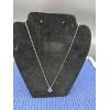 Image 2 : Sterling Silver Peace Necklace on Chain - ~17.5 inches - 3.4 Grams