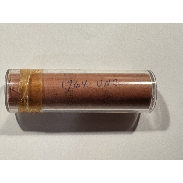 1964 United States Lincoln Penny Roll - BU - Uncirculated - Mint Condition