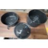 Image 3 : Graniteware 18 QT 3 Pc Clam Steamer With Spigot 