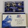 Image 9 : Collection of United States Mint 50 State Quarters Proof Sets from 2001, 2002, 2005, and 2007