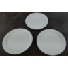 Image 1 : RESTAURANTEURS - Heavy Duty 11" Porcelain Dining Plates - Qty 24 - WHITE - 1 of 2 Lots