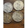 Image 3 : 90% Silver - Walking Liberty Half Dollars - FV $4.00