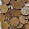 Image 1 : Assortment of 1949-1953 Wheat Pennies FV: $1.26