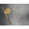 Image 6 : Assorted Jewelry - Watch Band - Brooch - Earrings - Clip on Earrings - 3 Rings - Necklace Charm 