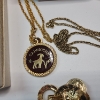 Image 4 : Large Lot of Assorted Fashion Jewelry Items: Pins, Necklace, Bracelet, Lots of Earrings - See Photos