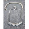 Image 2 : Four Sterling Silver Jewelry Pieces ~ Two Necklaces & Two Bracelets ~ Total Weight 12.3 Grams