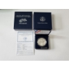 Image 1 : Jamestown 400th Anniversary Commemorative - 90% Silver Proof - Original Box & CoA