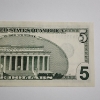 Image 5 : Very Nice Uncirculated 1999 United States $5 Federal Reserve STAR Note 