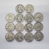Image 1 : $3.50 Face Value of Assorted Years U.S. Washington 90% Silver Quarters