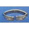 Image 2 : Sterling Watch Band & Sterling Ring - Size: 11 - Total Weight: 48.4g