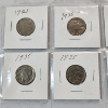Image 2 : Eight Assorted Years Buffalo Nickels - Face Value: $0.40