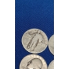 Image 5 : Assorted Years Washington Head Silver Quarters- Face Value: $12.00