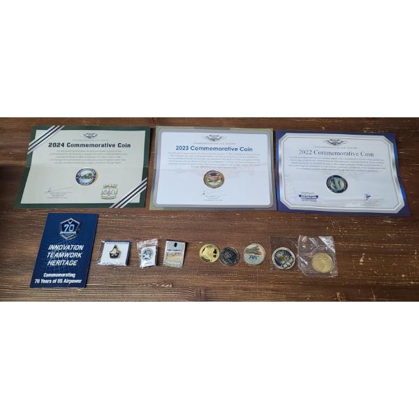 Commemorative Air Force Medallions, Pins & More 