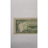 Image 5 : Off Center Error Series 1934 B $5 Silver Certificate With Julian & Vinson Signatures - Face Value $5
