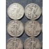 Image 2 : Lot of Assorted 90% Silver Half Dollars Including Walking Liberties & A Kennedy! FACE VALUE - $5.50