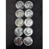 Image 1 : (10) 1964 Kennedy Half Dollars 90% Silver - $5 FV