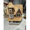 Image 2 : Handmade Wood Doll House - Large 20"x20"x43"