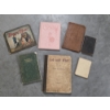 Image 1 : Interesting Vintage Books Including Leather Covered Baby Book, Song Books, Paint Book And More!