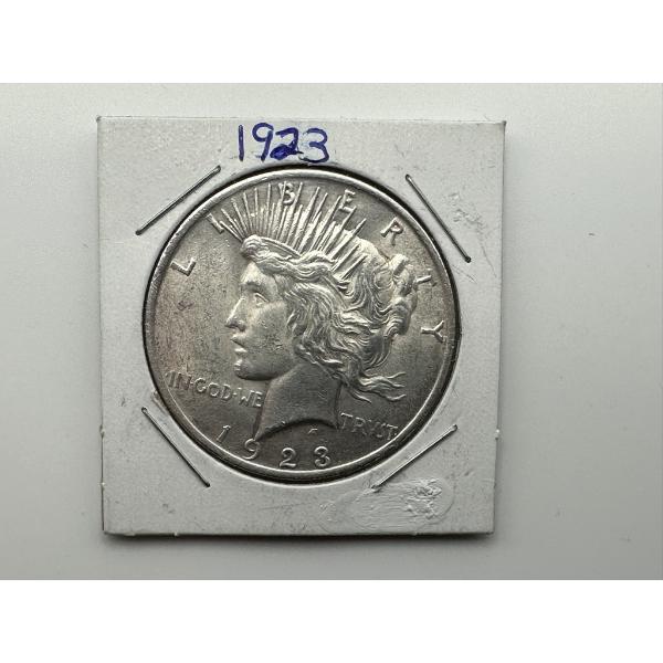 1923 Silver Peace Dollar - Excellent Cond.