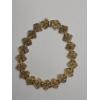 Image 2 : Vintage 14K Yellow Gold Filigree 8" Bracelet - Weight: 13.4g