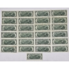Image 2 : $50 Face Value in $2 Green Seal Bills