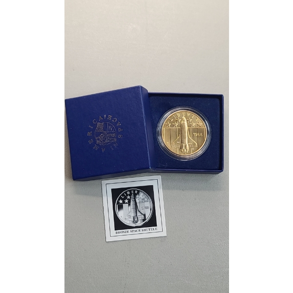 1988-P U.S. Mint Young Astronauts Program Commemorative Bronze Medal