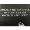 Image 6 : America The Beautiful 2013-P Five Ounce Silver Uncirculated Coin in Original Packaging - 5 Oz Silver