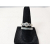 Image 1 : Gorgeous Over 1.5 Carat DIAMOND Wedding Set: 14K Gold Band Ring & 18K Gold Ring
