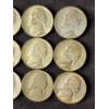 Image 3 : Nine Assorted Silver Wartime Nickels - Face Value $0.45 