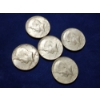 Image 3 : Five Assorted 40% Silver U.S. Kennedy Half Dollars ~ Face Value: $2.50