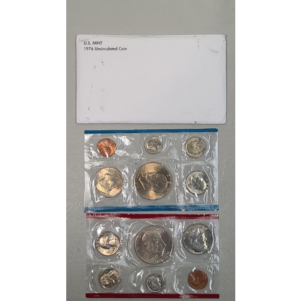 United States 1976 Uncirculated Coin Set 