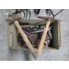 Image 3 : Large Collection Of Vintage Tools, Including Branding Iron, Torch, 2 Angle Grinders And More! 