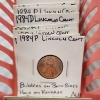 Image 2 : Lot of 40 Assorted 1980's Lincoln Cents - Face Value: $0.40