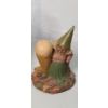 Image 2 : Vintage Cairn Studios "Babe" Golf Ice Cream Gnome & "Ty Cob" Corn Gnome Figure By Tom Clark