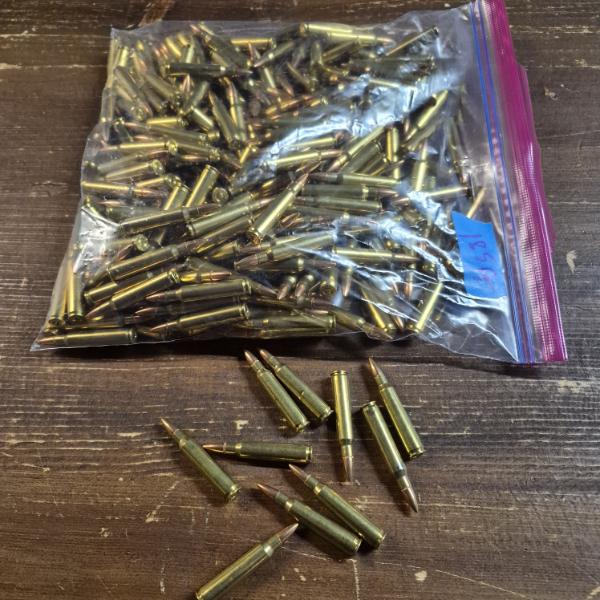 AMMO ROUNDS - AS SHOWN - 6 1/2 LBS BAGG ED - .223 Remington 2 1/4" ROUNDS - SEE PICS FOR CALIBER 