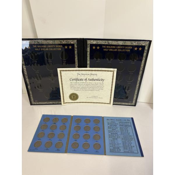 *EMPTY* Coin Books - Silver Half Dollar - Buffalo Nickels - Etc. (9 total)