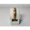 Image 1 : Gold Filled/Gold Plated Bangle Bracelet with Floral Details - Total Weight: 18.1g