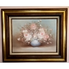 Image 4 : Set of 3 Floral Oil Paintings by 3 Different Artists - Largest 43"x31"